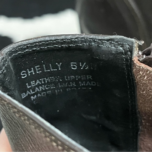 STEVE MADDEN Vintage 90s Shelly Platform Square Toe Boots Size 5.5 - Picture 12 of 12